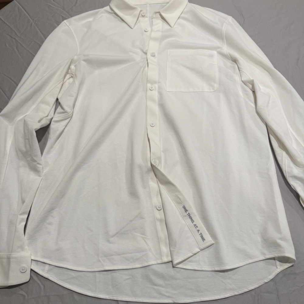 Lululemon Commission Long-Sleeve Shirt Pocket | L